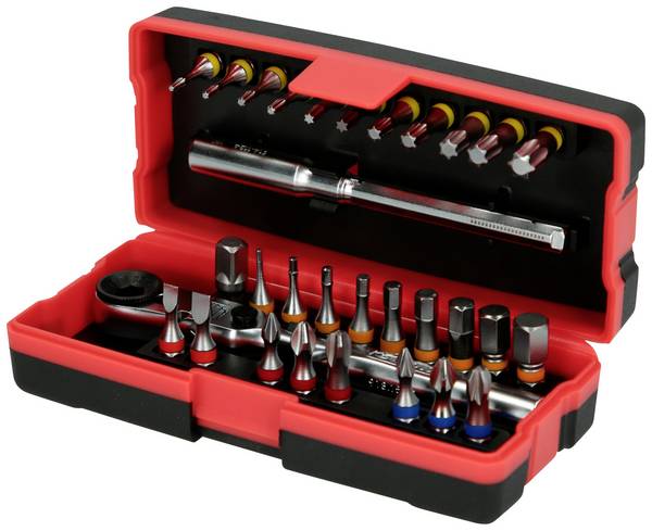 KS Tools 9183015 918.3015 sada bitů, vnější šestihran, 1/4"