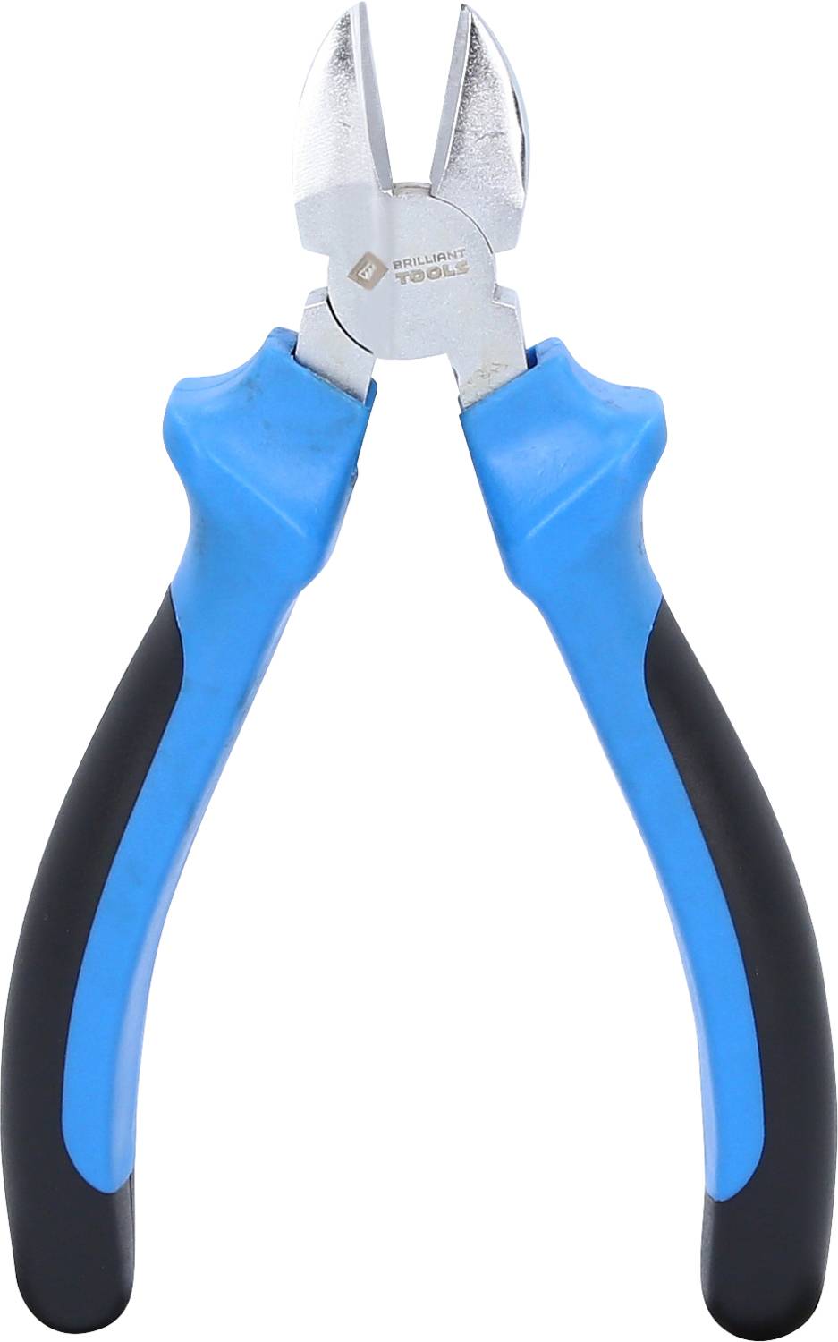 Modrá a černá kleště s ergonomickými rukojeti, vhodné pro řezání drátů.