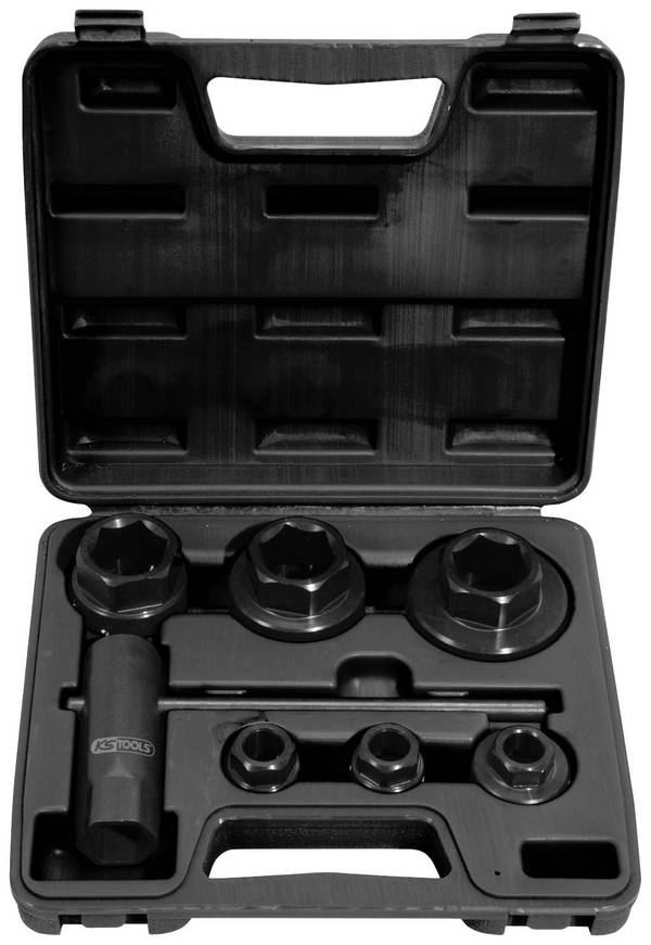 KS Tools 331.0620 Sada adaptérů pro závitové čelisti  Speciální nástrojová ocel