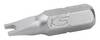 KS Tools 911.2910 9112910 plochý bit s drážkou Pohon (šroubovák): 1/4" (6,3 mm) Typ zakončení: Spanner (se 2 otvory) 4 mm 25 mm