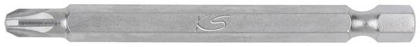 <br>  KS Tools<br>  911.7527<br>  9117527<br>  křížový bit<br>  Pohon (šroubovák): 1/4" (6,3 mm)<br>  Typ zakončení: křížový PZ<br>  PZ 1<br>  75.0 mm<br>