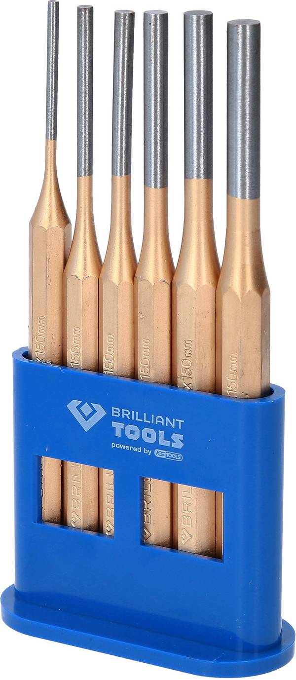 Brilliant Tools Sada vytloukačů závlaček, 6 ks  BT085070