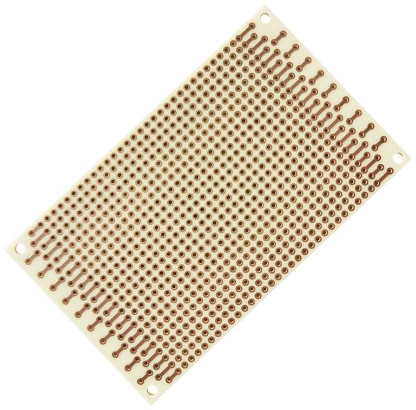 Quadrios 1906SA049 DPS  tvrzený papír (d x š) 60 mm x 100 mm 35 µm Rastr (rozteč) 2.54 mm Množství 1 ks