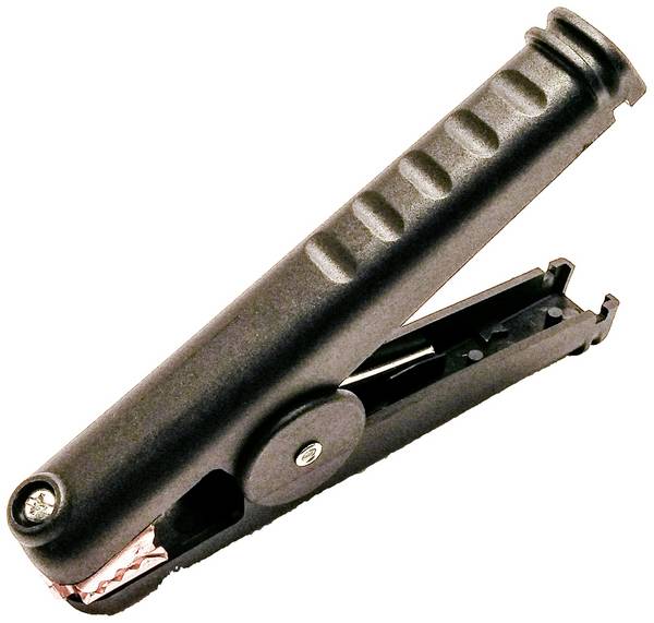 Mueller Electric BU-102BK-0 svorky na baterii černá Upínací rozsah max.: 41 mm Délka: 165 mm 1 ks