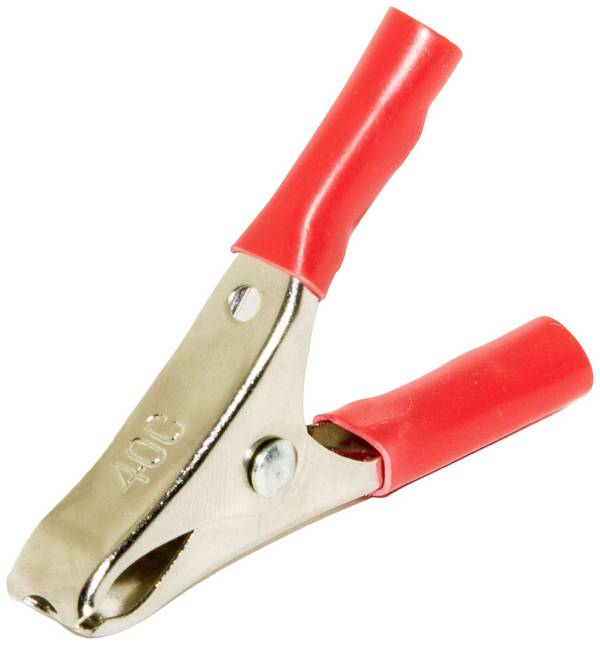 Mueller Electric BU-40C-2 svorky na baterii ocelová, červená Upínací rozsah max.: 19 mm Délka: 58 mm 1 ks