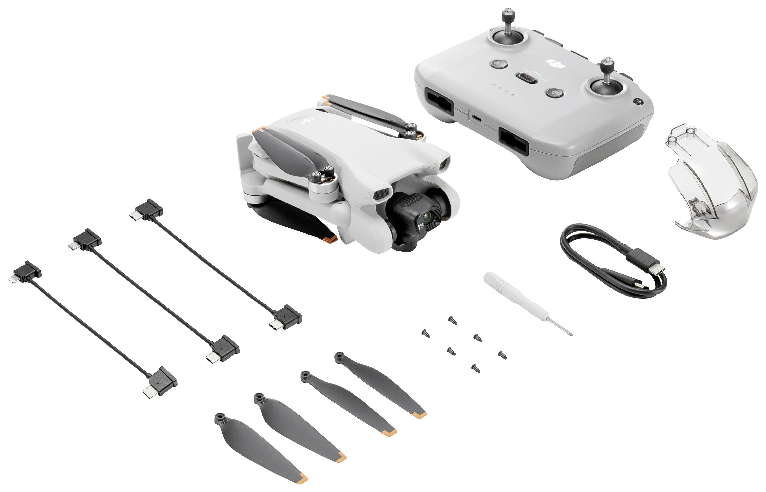 DJI Mini 3  dron RtF s kamerou světle šedá