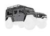 Traxxas TRX-9712-SLVR karoserie crawleru TRX-4M Defender, silber