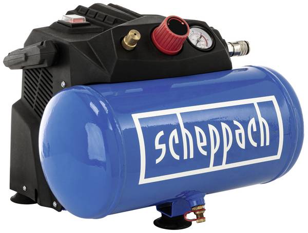 Scheppach pístový kompresor 5906153901 6 l 8 bar