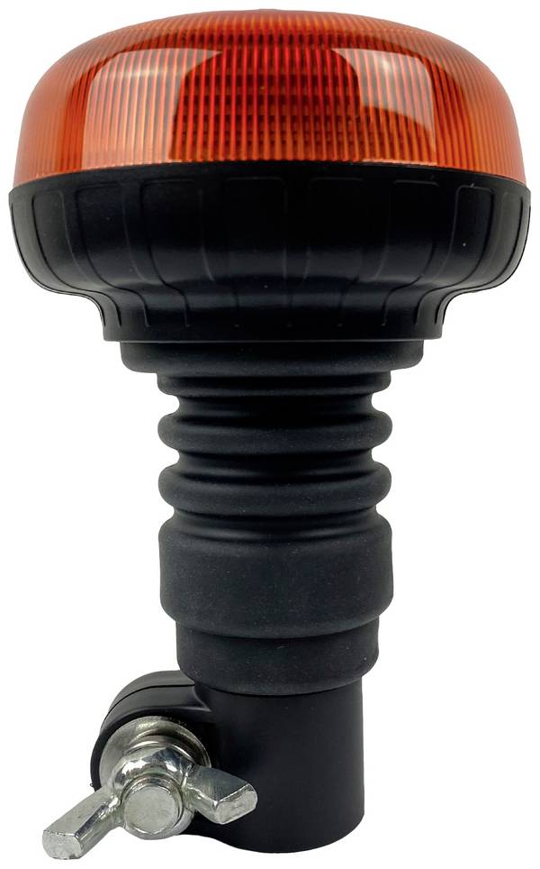 Berger & Schröter maják LED Mini RKL flex 20303 12 V/DC, 24 V/DC přes palubní síť  normalizovaný držák, flexibilní, noha magnetu oranžová