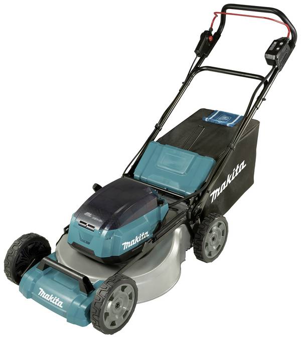 Makita DLM534Z akumulátor Akumulátorová sekačka   bez akumulátoru, bez nabíječky  2x18 V šířka sekání 53 cm
