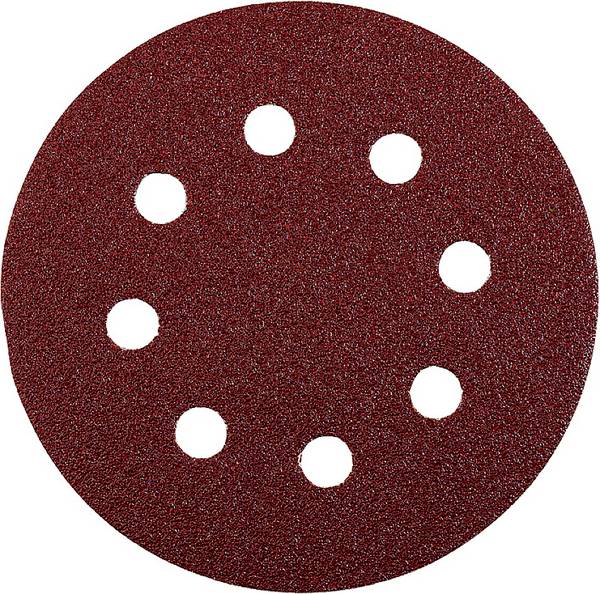 kwb 491908 brusný kotouč  Průměr 125 mm Zrnitost=80 5 ks