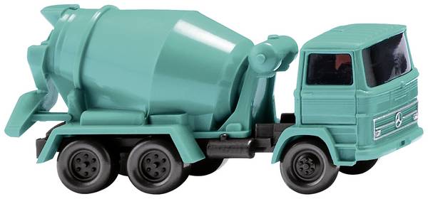 Wiking 0945 08 N  model nákladního vozidla Mercedes Benz Míchač betonu modrá