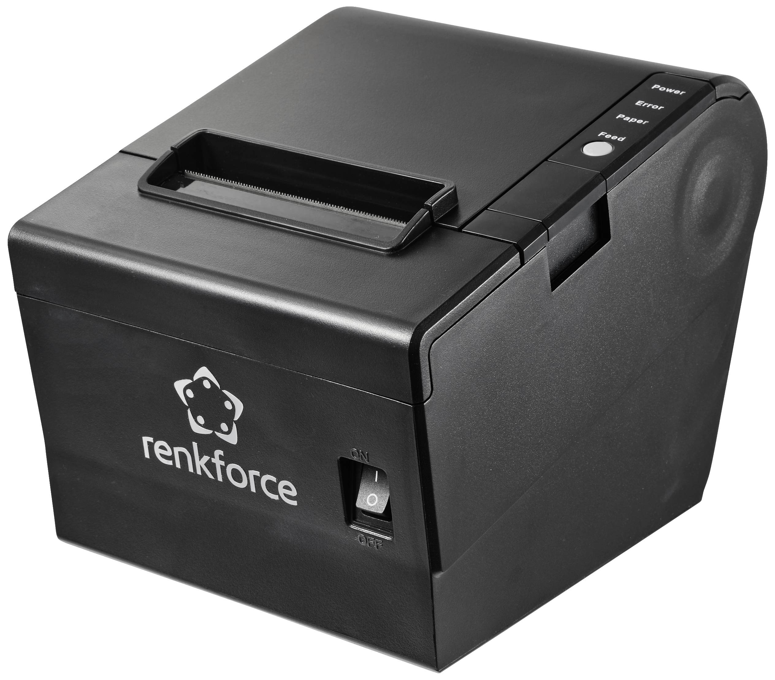 Renkforce RF-TPP3-01 termotiskárna  termální s přímým tiskem 203 x 203 dpi Šířka etikety (max.): 80 mm USB, RS-232, LAN
