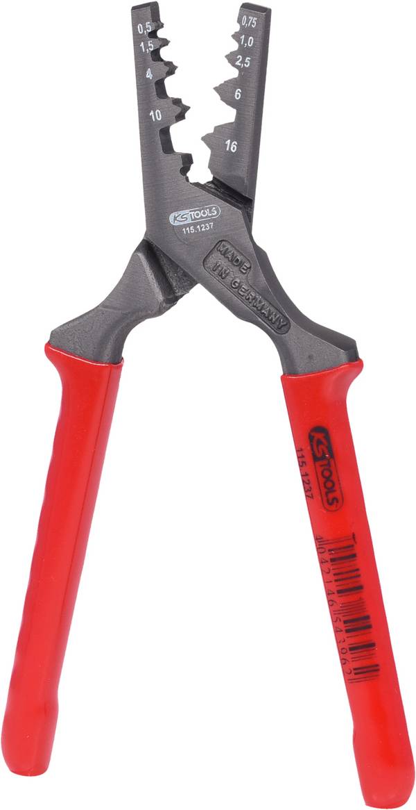 KS Tools 1151237 115.1237 krimpovací kleště dutiny na kabely, 0.50 do 16 mm², vč. kabelového nože