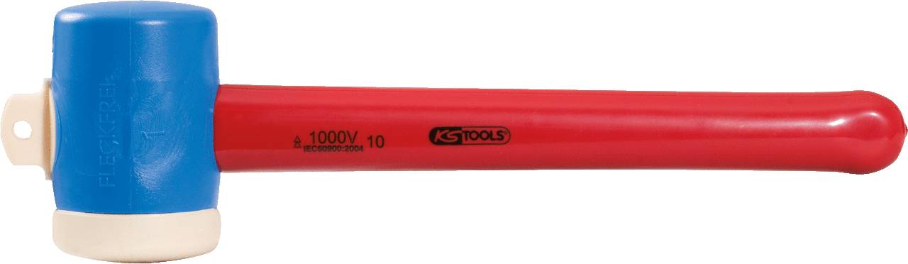 Plastové kladivo s ochrannou izolací, hlava Ø 55 mm  KS Tools  117.1131