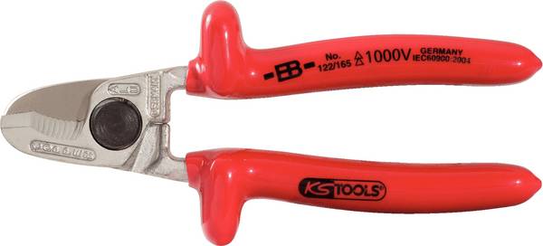 Jednoruční řezačka kabelů 1000 v, 165 mm  KS Tools  117.1287