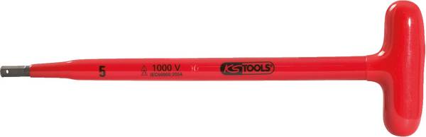 Inbusový klíč s T rukojetí a ochrannou izolací, 10 x 200 mm  KS Tools  117.1688