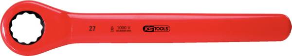 Ráčnový uzavřený klíč s ochrannou izolací, 13 mm  KS Tools  117.4213