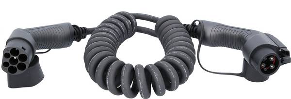 KS Tools 117.7330 nabíjecí kabel pro emobility  5 m spirálový kabel