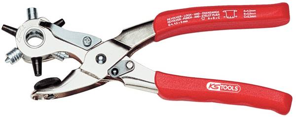 KS Tools 118.0042 děrovací kleště otočné   220 mm 1 ks