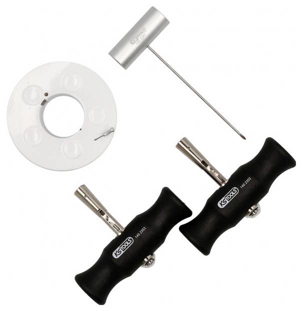 Sada nožů s 4-hranným řezným drátem, 4 ks KS Tools 140.2250-2