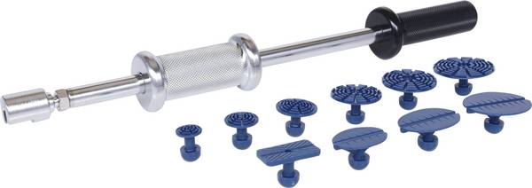 KS Tools 140.2510 Sada profi vyklepávací kladívko, 11 ks