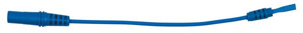 KS Tools 1500962 propojovací kabel zásuvka 4 mm - modrá 1 ks