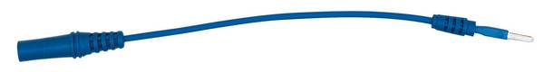 KS Tools 1500969 propojovací kabel zásuvka 4 mm - modrá 1 ks