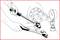 Osoba utahuje šrouby na velkém potrubí pomocí dvou stavitelných klíčů, na kterém je namontován tlakoměr.