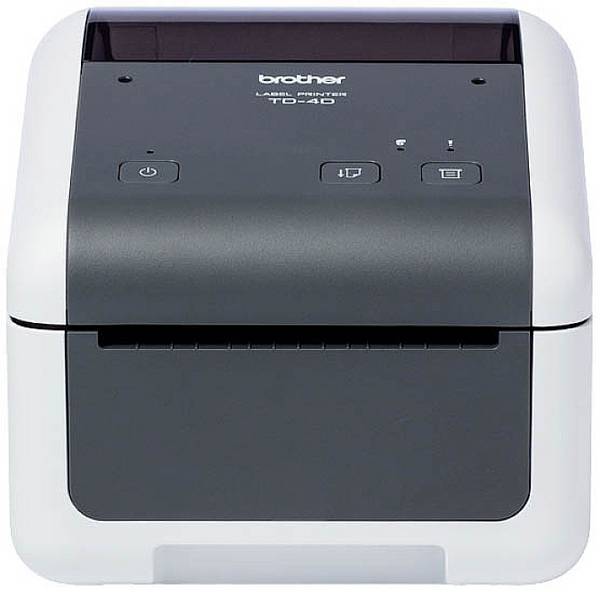 Brother TD-4210 D tiskárna štítků termální s přímým tiskem 203 x 203 dpi antracitová, bílá USB, RS-232