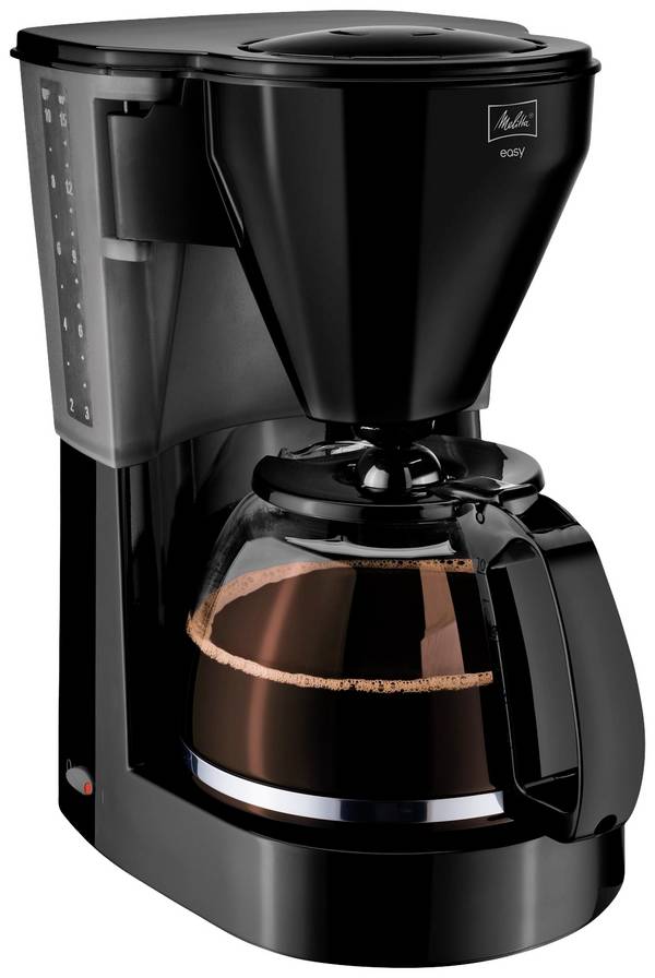 Melitta Easy kávovar černá  připraví šálků najednou=10 skleněná konvice