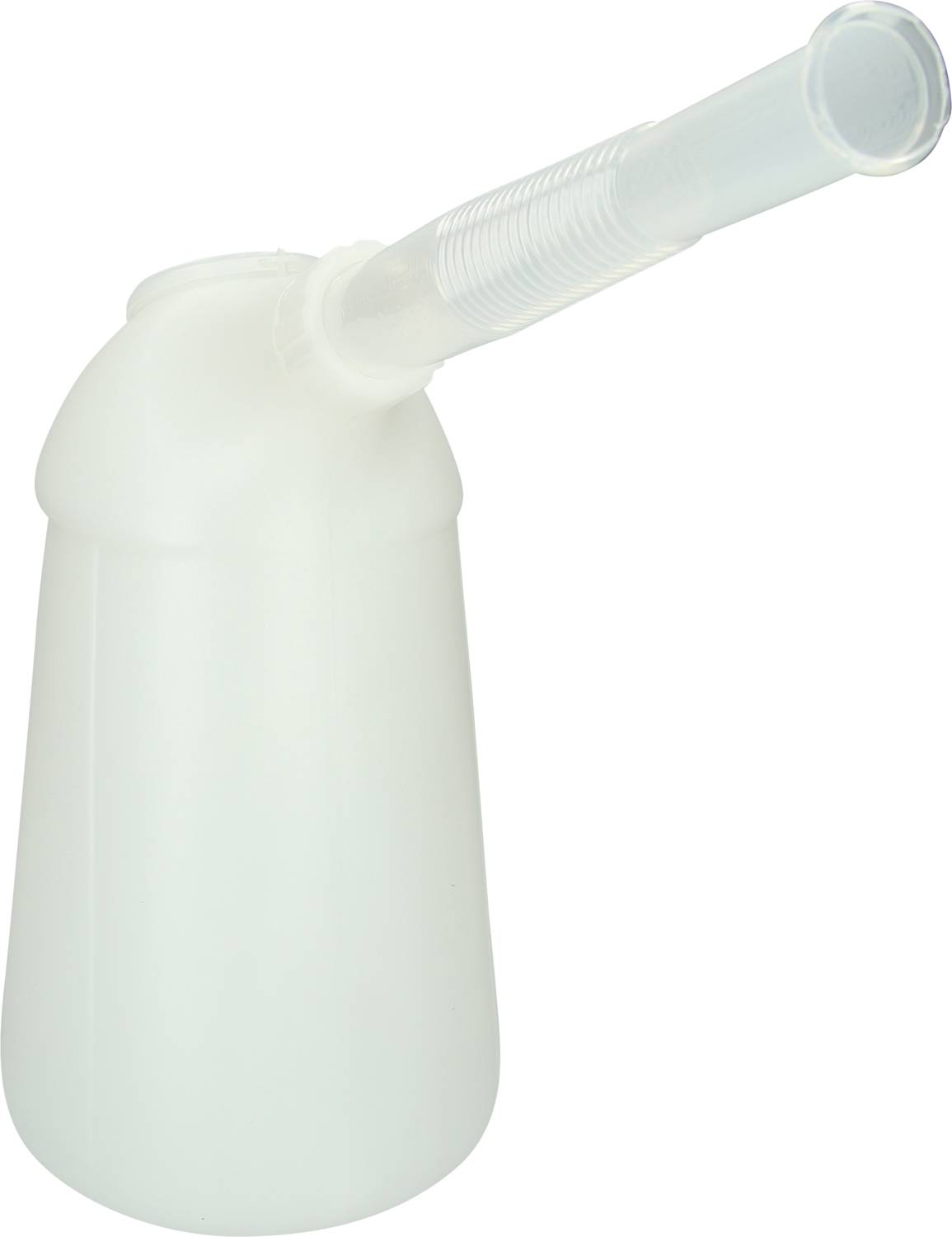 Bílý plastový nočník s držadlem, používaný pro osobní hygienu u osob s omezenou pohyblivostí.