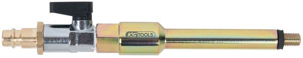 KS Tools 152.1511 Adaptér na stlačený vzduch pro vrtání žhavicích svíček M8 x 1,0