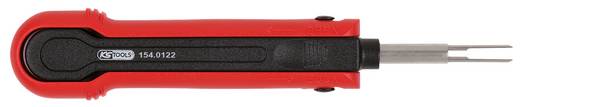 Nástroj pro odblokování pro ploché zástrčky / ploché dutinky 4,8 mm, 5,8 mm, 6,3 mm (AMP Tyco SPT)  KS Tools  154.0122