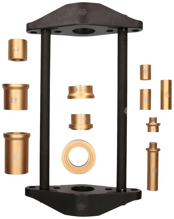 Univerzální sada pro výměnu čepu nápravy 45 t, 12 ks  KS Tools  440.0665