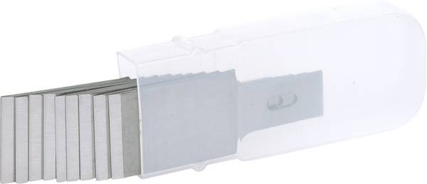 Náhradní čepele, rovné, 16 mm, sada 10 kusů  KS Tools  907.2203