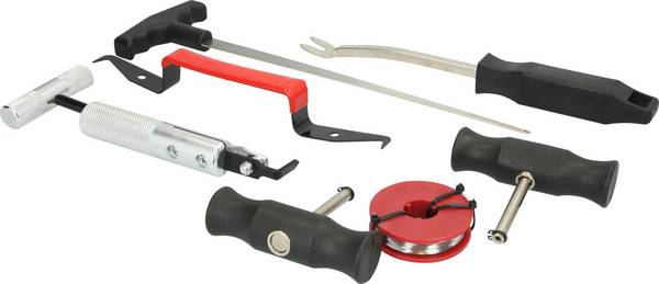 Sada pro demontáž čelních skel, 7 ks  Brilliant Tools  BT681100