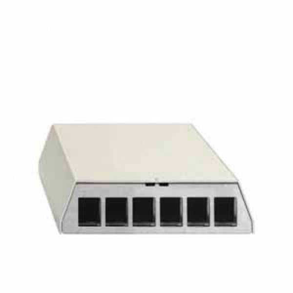 Rutenbeck PP-UM-Cat.6#23911206 6 portů patch panel  CAT 6A   osazený