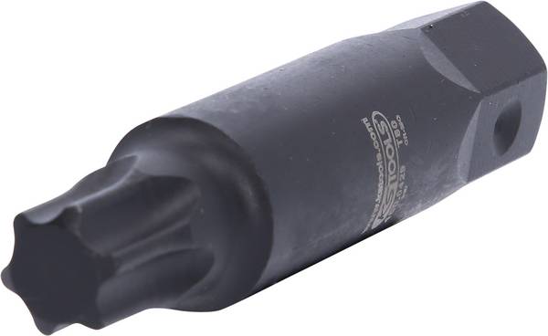 KS Tools 450.0429 Silový nástavec na bity pro šrouby Torx L = 107 mm, T80