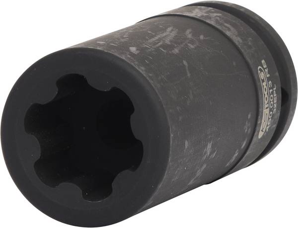 KS Tools 460.0013 Nástrčná hlavice TORX E-Plus pro Mercedes, 32 EPL, 90 mm dlouhá