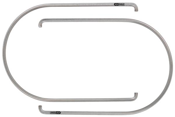 KS Tools 500.1310 Pružinový zámek na kolo pro Mercedes, 2 kusy