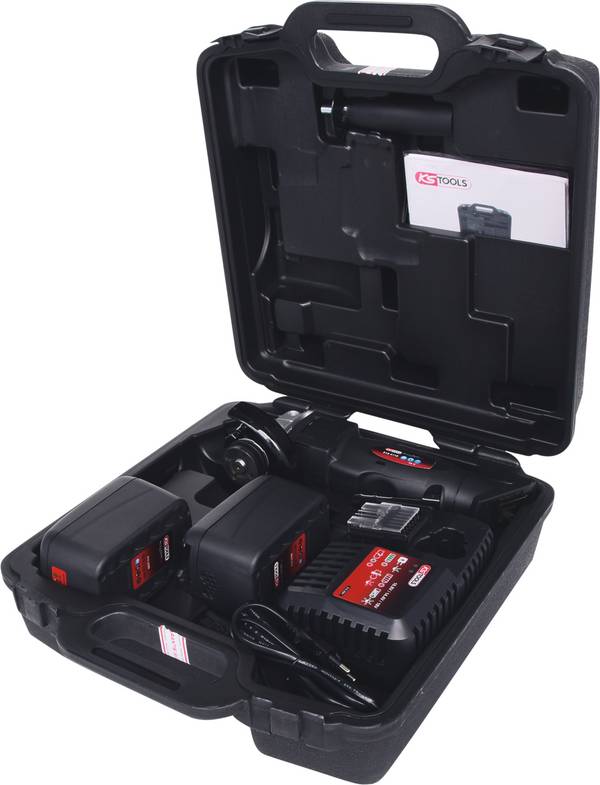 KS Tools  515.4111 Akumulátorová úhlová bruska  115 mm, 18.0 V, 4.0 Ah