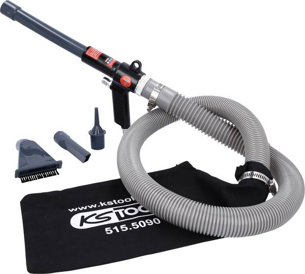 KS Tools  Pneumatická sací/ofukovací pistole   6.3 bar vč. příslušenství