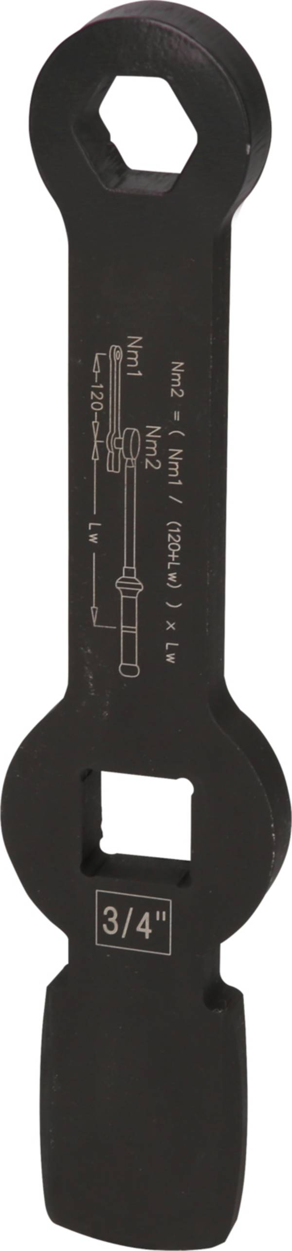 KS Tools 517.0926 3/4" šestihranné klíče s rázovými plochami, 26 mm