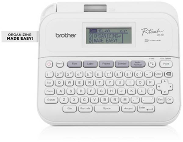 Brother PTD410RG1 štítkovač vhodné pro pásky: TZ 3.5 mm, 6 mm, 9 mm, 12 mm, 18 mm