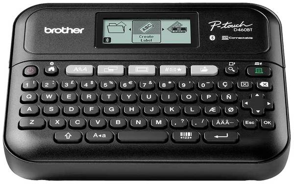 Brother PTD460BTVPRG1 štítkovač vhodné pro pásky: TZ 3.5 mm, 6 mm, 9 mm, 12 mm, 18 mm
