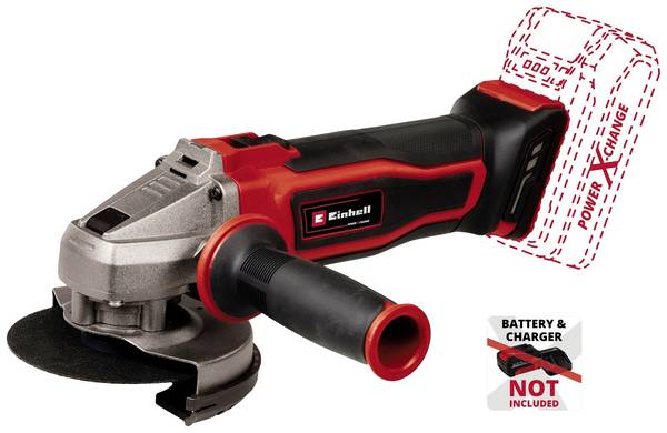 Einhell Power X-Change TE-AG 18/115 Q Li Solo 4431165 Akumulátorová úhlová bruska  115 mm, bez akumulátoru, bez nabíječky, Vč. Rychloupínacího matice, 0 W, 18 V, 0 mAh