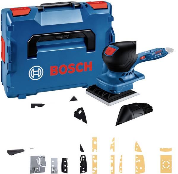 Bosch Professional GSS 12V-13 06019L0001  Akumulátorová vibrační bruska  bez akumulátoru, bez nabíječky  12 V 80 x 130 mm, 100 x 150 mm Počet přibalených akumulátorů 0
