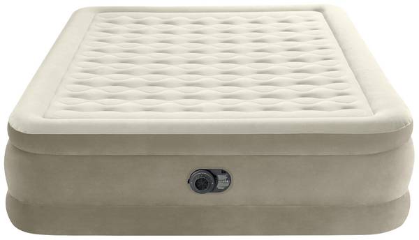 Intex 64428ND DuraBeam UltraPlush Nafukovací postel (d x š x v) 203 x 152 x 46 cm hnědá