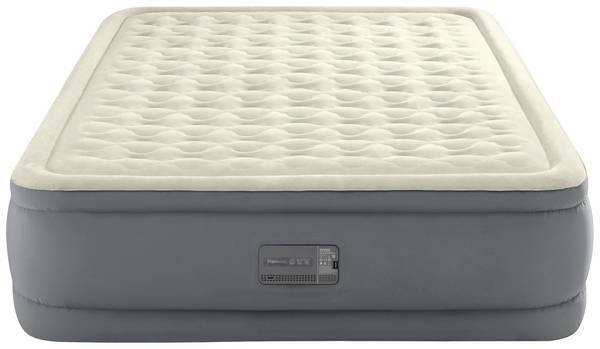 Intex 64926ND PremaireElevated Nafukovací postel (d x š x v) 203 x 152 x 46 cm bílá, šedá